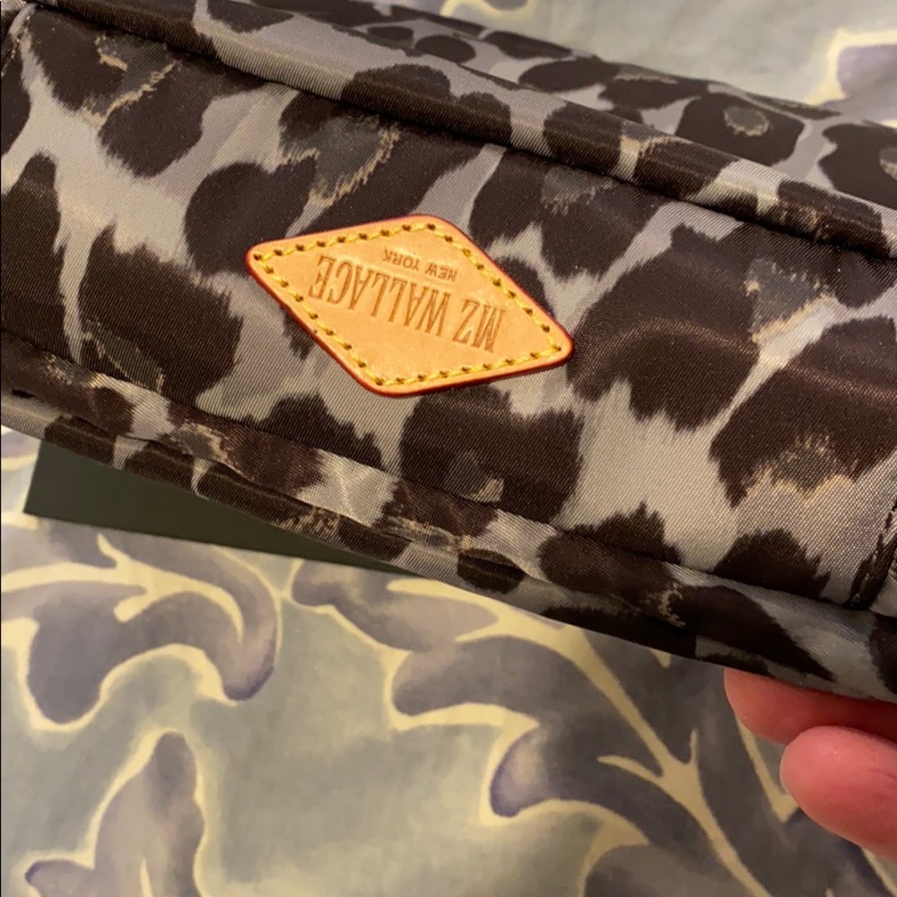 NWT MZ WALLACE Gramercy Crossbody leopard - Picture 6 of 13